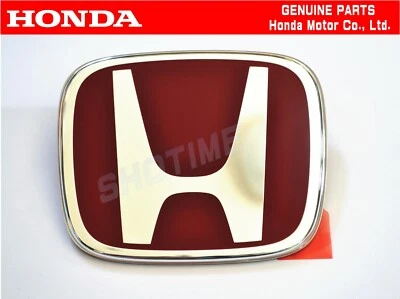 Insignia emblema HONDA genuina CIVIC FD2 tipo R trasera BLANCA JDM OEM Foto 1 de 3