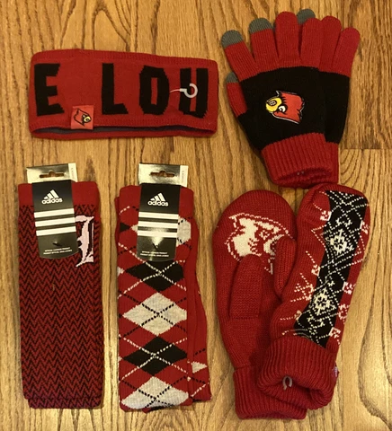Louisville Cardinals adidas Women’s Headband, Gloves, Mittens & Socks Cover