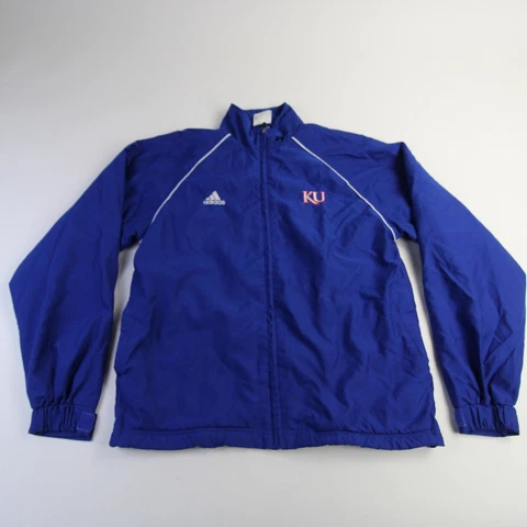 Kansas Jayhawks adidas Jacket Women's Blue Used Cover