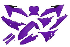 UFO Purple Plastic Kit 22-24 KTM SXF, XC, XCF