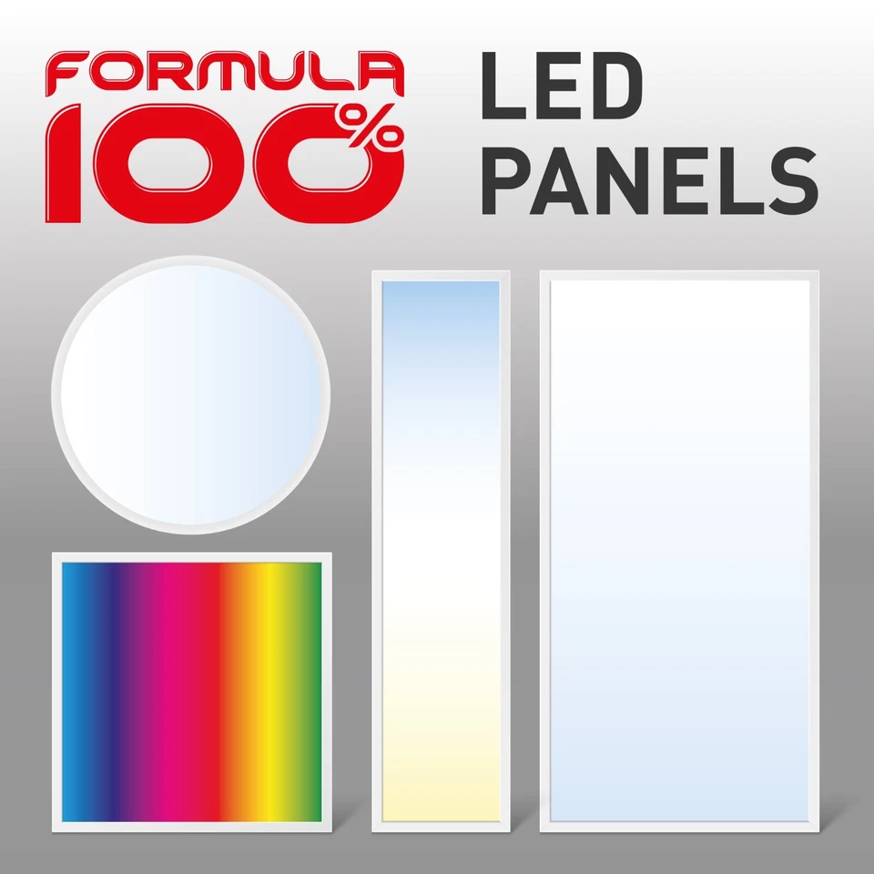 LED Panel 60x60 62x62 120x30 120x60 Deckenleuchte WW/NW/KW/RGBCCT Ecolicht Einba - Bild 1 von 4