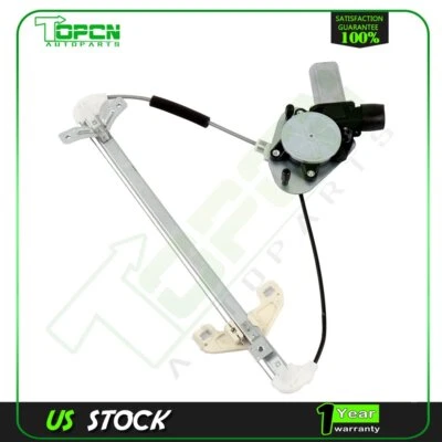 Fits 2003-2007 Honda Accord Power Window Regulator w/ Motor Rear Driver Side - Image 1 of 4
