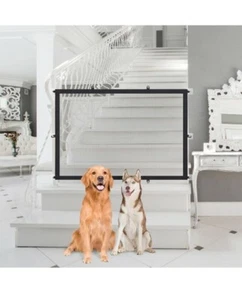 Expawlorer Mascotas Puerta de Seguridad Malla Valla Guardia Mágica Red Escaleras Puertas 40" x 59" - Imagen 1 de 8