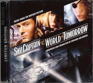 Edward Shearmur "SKY CAPTAIN AND THE WORLD OF TOMORROW" score 3000 Ltd 2CD! - Picture 1 of 2