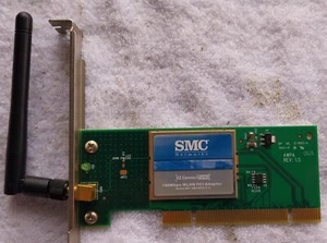 smc wireless pci adapter card - Zdjęcie 1 z 4