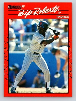 Bip Roberts 1990 Donruss #347 San Diego Padres - Image 1 of 2