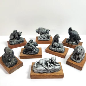 Vintage Deaton Museum USA Tierfiguren National Wildlife Federation 8er Set - Bild 1 von 23