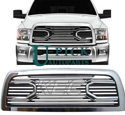 KEC se adapta a 10-18 Dodge RAM 2500+3500 capó delantero Big Horn parrilla cromada Foto 1 de 3