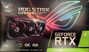 ASUS ROG Strix GeForce RTX 3090 OC 24GB GDDR6X Graphics Card - Picture 1 of 5