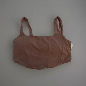 All In Motion Brown Everyday Butter Soft “Corset” Sports Bra 4x New W Tags - Picture 1 of 2