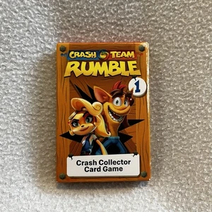 2023 McDonald’s Happy Meal Crash Team Rumble Crash Sammler Kartenspiel #1 Neu - Bild 1 von 7