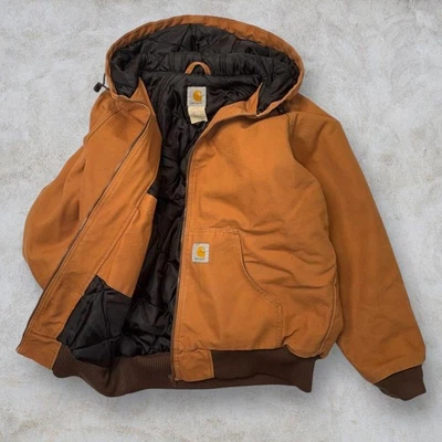 Chaqueta acolchada Carhartt Active talla L marrón para hombre simple y elegan... - Imagen 1 de 4