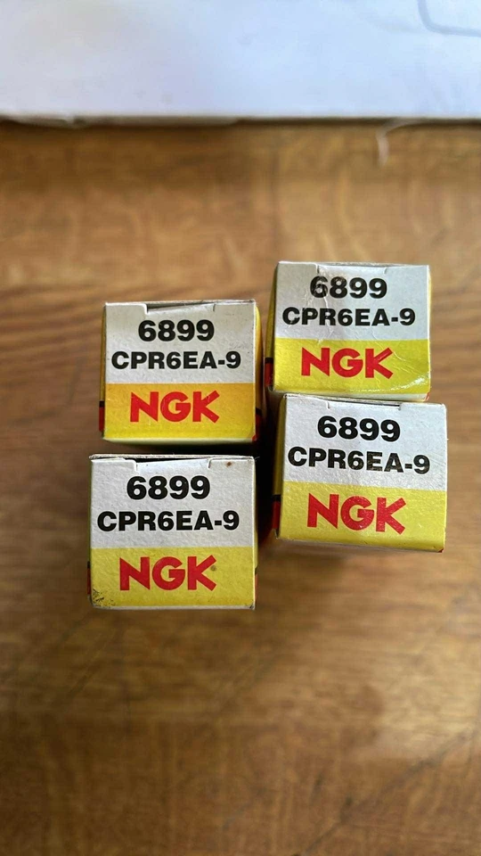 NGK CPR6EA-9 Spark Plug Pack of 4 Yacht Boat Engine Marine - Image 1 of 1