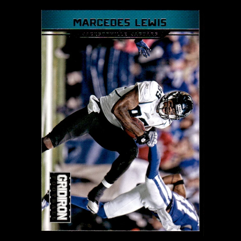 Marcedes Lewis #90 2012 Panini Gridiron Jacksonville Jaguars Football Card NFL - Image 1 of 3
