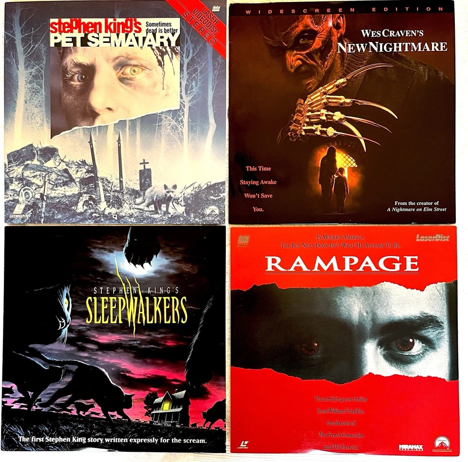 horror laserdisc lot - Image 1 of 4