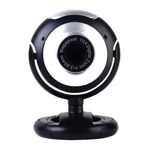 Universal Usb Webcam for Laptop Computer 360Degree Rotary Camera With Microphone - Afbeelding 1 van 8