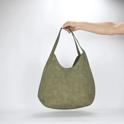 Style & Co Whip-Stitch Soft 4-Poster Tote - Hazy Sage - Image 1 of 4