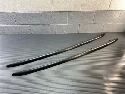 Barra portaequipajes de techo izquierda y derecha negra OEM PARA AUDI Q5 SQ5 80A 2018-2025 *NOTA* Foto 1 de 4