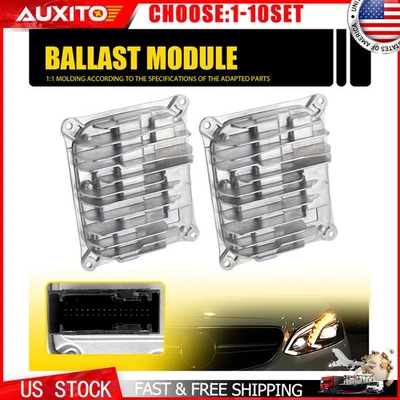 Unidad de control de lastre de faros LED para Benz W212 Clase E 14-16 A2129005324 2-20X Foto 1 de 4