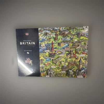 Gibsons Beautiful Britain Jigsaw Puzzle 1000 Pieces New Original Packaging - Image 1 of 2