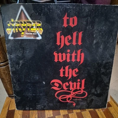 Stryper- To Hell With The Devil- LP 1986 Enigma PJAS-73237 Club Edition - Image 1 of 4
