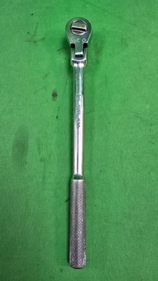 SK / S-K Tools 45183 Flex Head Ratchet, 3/8" Drive. 10.9" Length Good Condition Foto 1 de 3