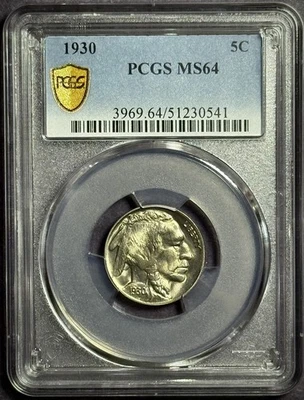1930 Buffalo Nickel - PCGS MS64 - Image 1 of 4