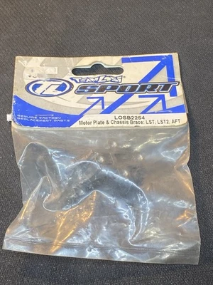 Losi Motor Plate And Chassis Brace Losb2254 Lst Lst2 After Shock Vintage Rare - Image 1 of 2