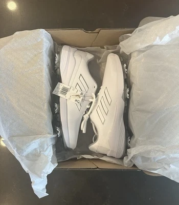Adidas ZG23 Men’s Golf Shoes White / Silver Size 11 BRAND NEW - Image 1 of 4