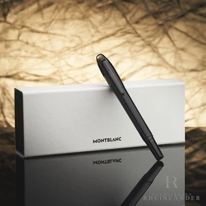 Montblanc Starwalker Black Cosmos Resin Fountain Pen Füllfederhalter ID 129744 - Picture 1 of 5