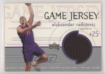 1999-00 Upper Deck Game Jersey Aleksandar Radojevic #GJ26 Rookie RC - Image 1 of 2