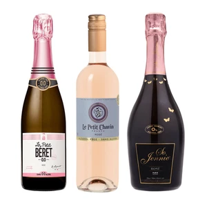 Best Selling Non-Alcoholic Rose Sampler Pack (France) 750ml Each - Picture 1 of 5