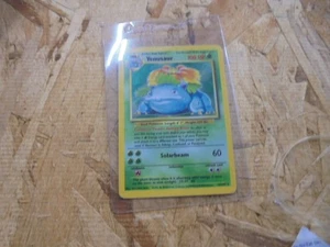 Venusaur 1999 Base Set 1. Edition Holo Pokemon Karte - Bild 1 von 2