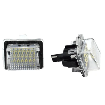 2Pcs LED License Plate Light Car Number Lamp for Benz W204/W212/W216/W221/W207 A - Image 1 of 4