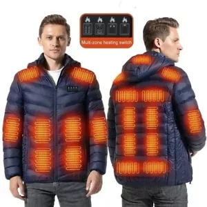 Veste doudoune sans manche chauffante Ski Sport Hiver Golf Sports d'hiver - Imagen 1 de 6