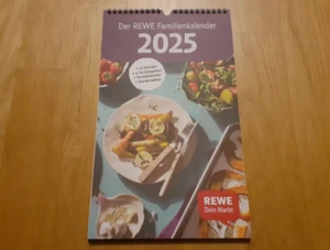 Kalender 2025, Der Rewe Familienkalender, mit Stundenplan & Rezepten - Bild 1 von 1