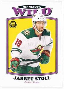 2016-17 O-PEE-CHEE RETRO BLANK BACK JARRET STOLL MINNESOTA WILD