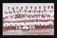 1947-66 Exhibits W461 Brooklyn Dodgers 1955 Team