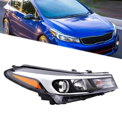 Conjunto de faros halógenos laterales del pasajero para Kia Forte Forte5 2017 2018 sin LED Foto 1 de 4