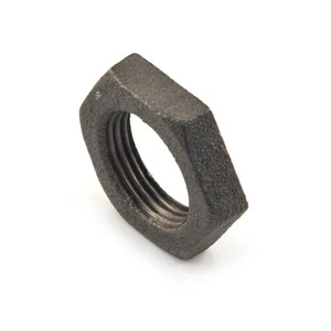 3" BSP Hintermutter schwarz Temperguss Rohrverschraubung - Bild 1 von 1