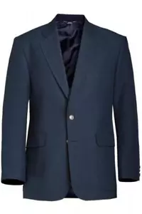 Blazer Uomo Blu Navy Tuta Cappotto Giacca Edwards 52 Corto NUOVO - Foto 1 di 4