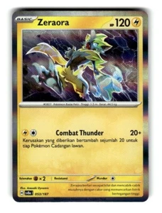Pokemon Festival Terastal EX Evoluzioni Prismatiche Zeraora 053/187 Holo - Foto 1 di 4
