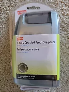 NEW Factory-Sealed Staples Battery Operated Pencil Sharpener/Heavy Duty Steel... - Picture 1 of 4