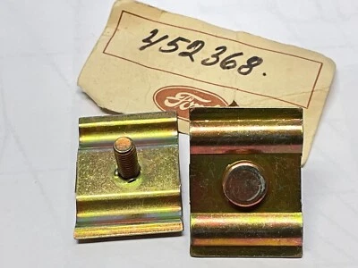 FORD TAUNUS 12 М 15 М P6 1967-71 ЗАЖИМ МОЛДИНГ РОКЕР ПАНЕЛИ #0452368 НОВЫЙ ИЗ СТАРЫХ ЗАПАСОВ! - Изображение 1 из 4