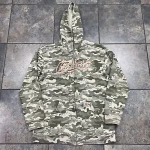 Boy’s/Kid’s Vintage Carhartt Full Zip Hooded Sweatshirt Size XL 18/20 - Picture 1 of 4