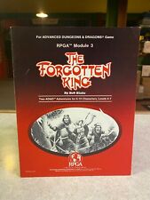 Vintage 1983 TSR AD&D 1st Edition RPGA Module 3 THE FORGOTTEN KING Bob Blake