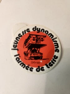 Autocollant Sticker - ARMEE de TERRE Génie - Jeunesse dynamique - Imagen 1 de 1