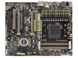 ASUS SABERTOOTH 990FX Socket AM3+ DDR3 AMD 990FX USB3.0 SATA ATX Motherboard - Picture 1 of 3