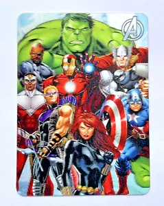 2015 CARD MARVEL AVENGERS ASSEMBLE ECT 3D #12 AVENGERS ASSEMBLE PERU Edition - Picture 1 of 4