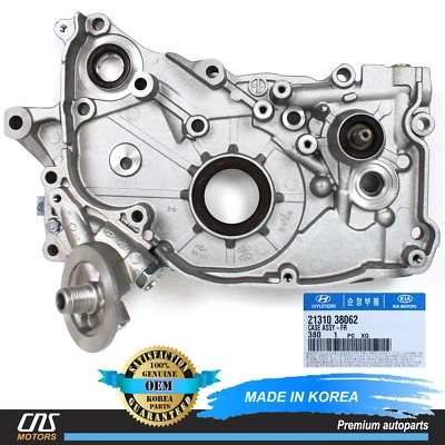 GENUINE Engine Oil Pump for 01-06 Hyundai Santa Fe Sonata Kia Optima 2131038062 - Изображение 1 из 4